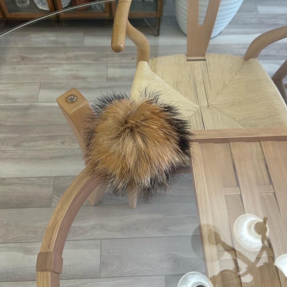 Authentic Fur Pom Pom for Hat